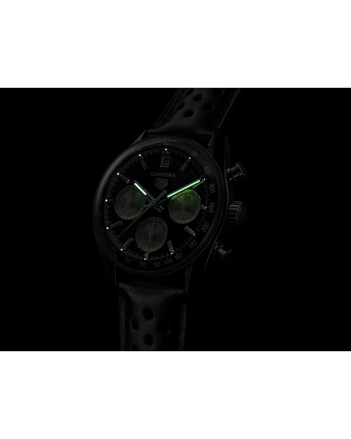 Carrera Timeless Chronograph Watch, 39mm - 7
