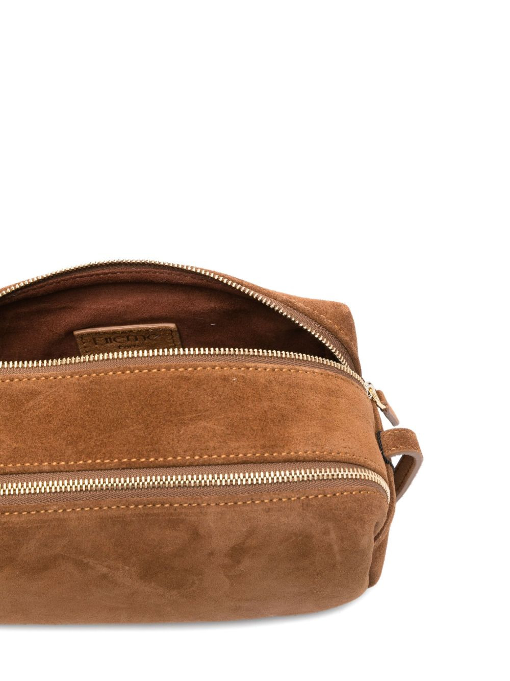 mini Trousse suede double-zip shoulder bag - 5