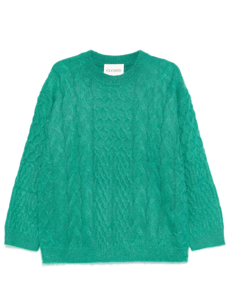 cable-knit sweater 1