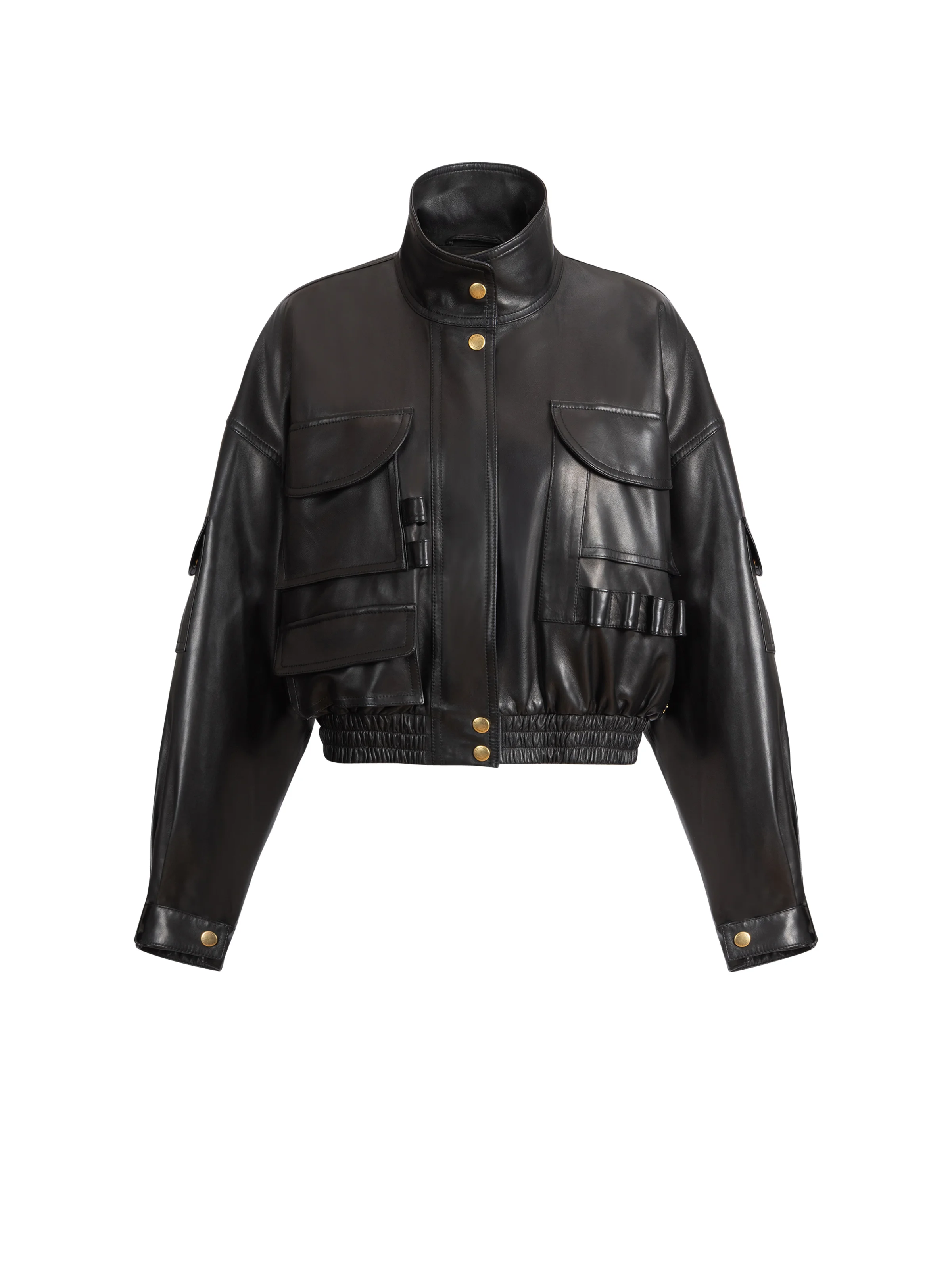 Lambskin bomber jacket - 1