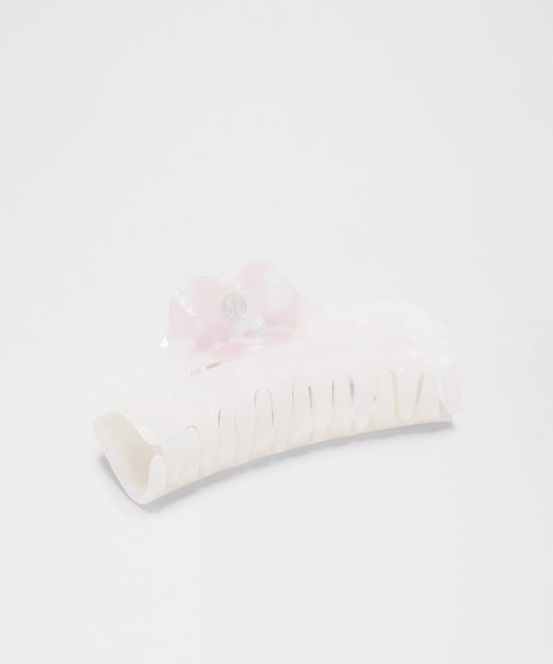 lululemon Extra Large Claw Hair Clip *Heart outlook