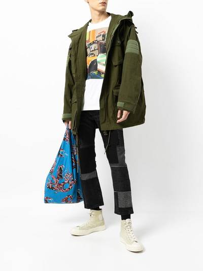 Junya Watanabe MAN graphic-print T-shirt outlook