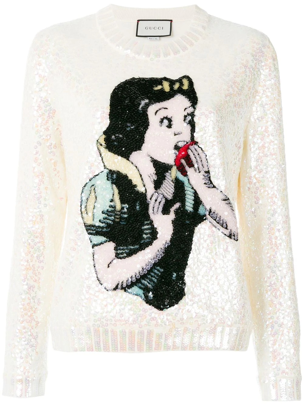 Snow White knit sweater - 1