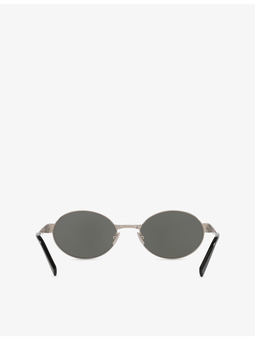 SL692 Oval-Frame Metal Sunglasses - 4