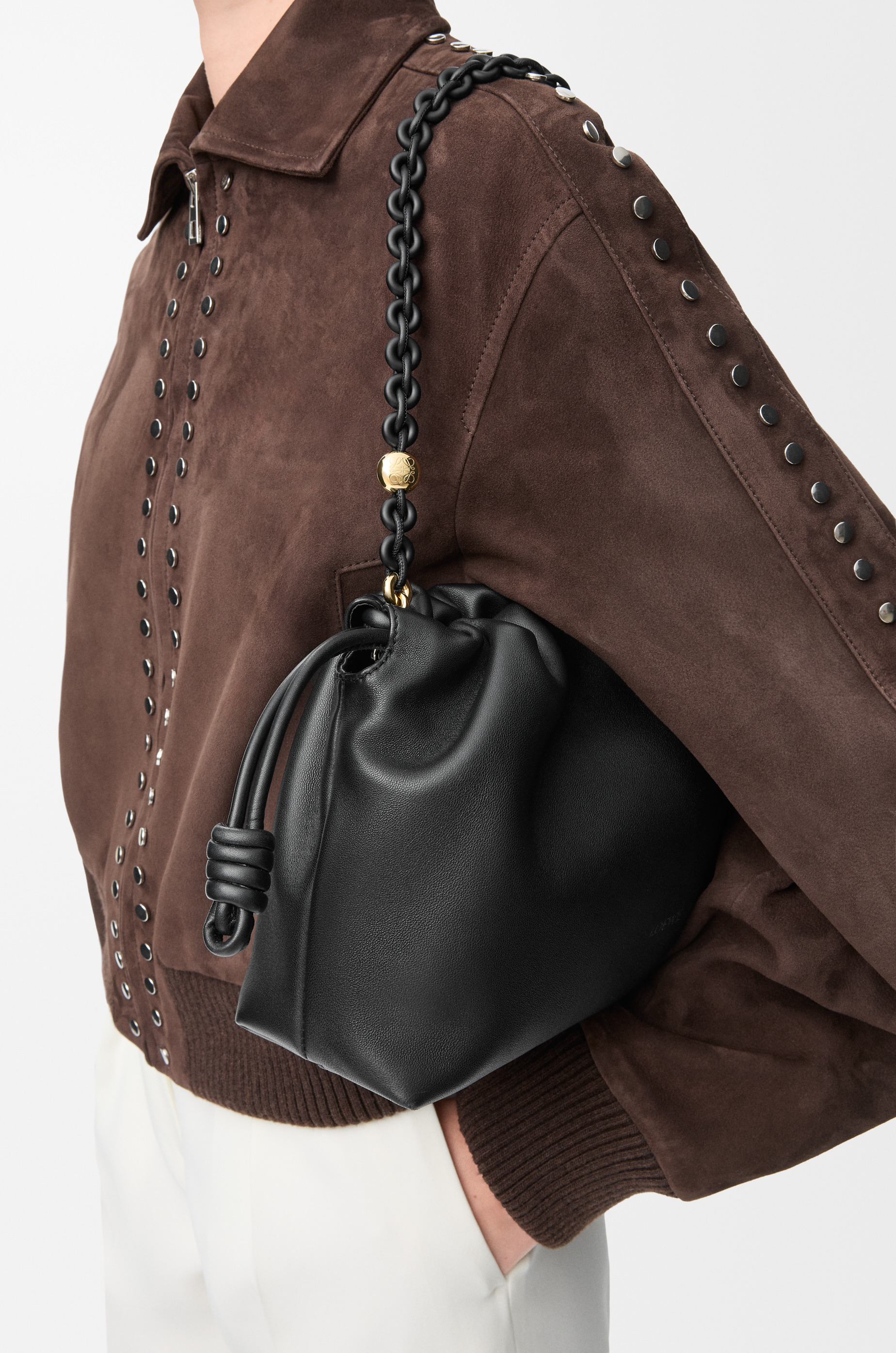 Medium Flamenco purse in mellow nappa lambskin - 3