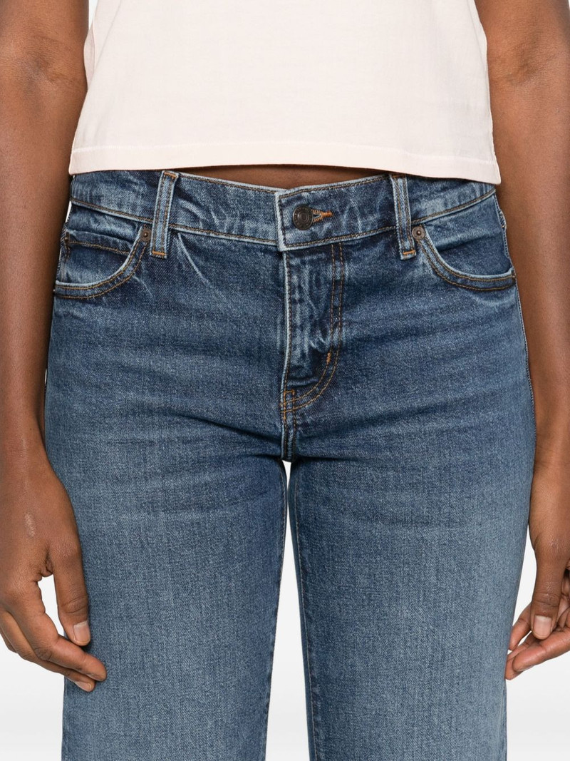 button-fly stretch-cotton jeans 5