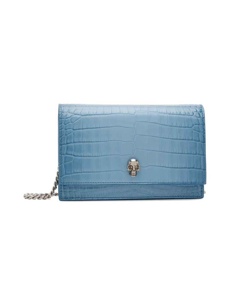 Blue Small Skull Bag 1