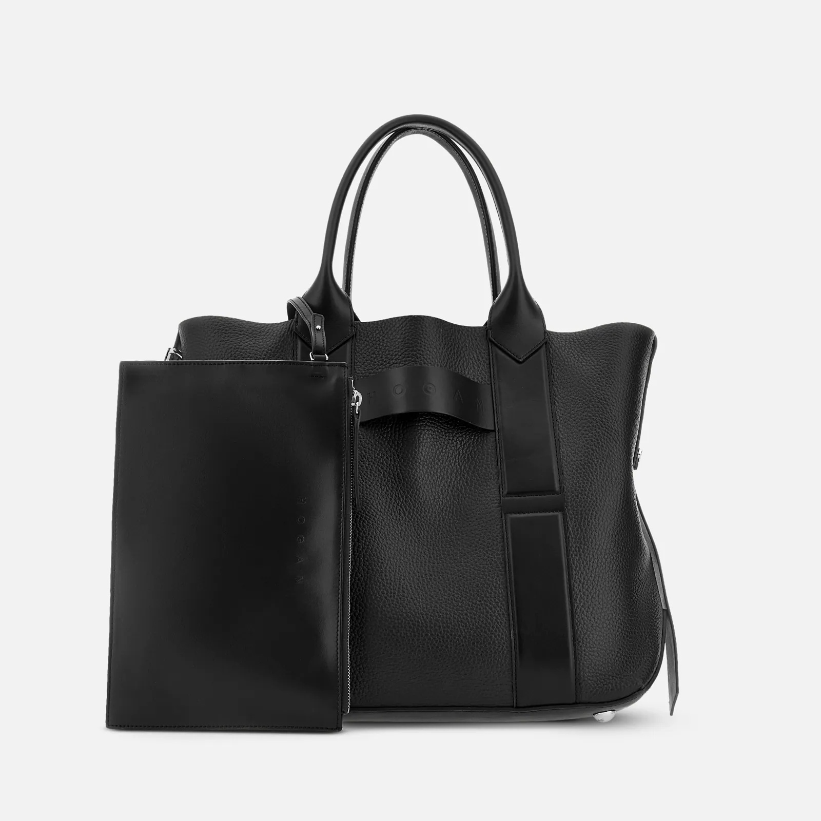 トートバッグ HOGAN SMALL HOGAN SCRIPT SHOPPING BAG Woman Bags and Accessories Hogan Script Shopping Bag Small