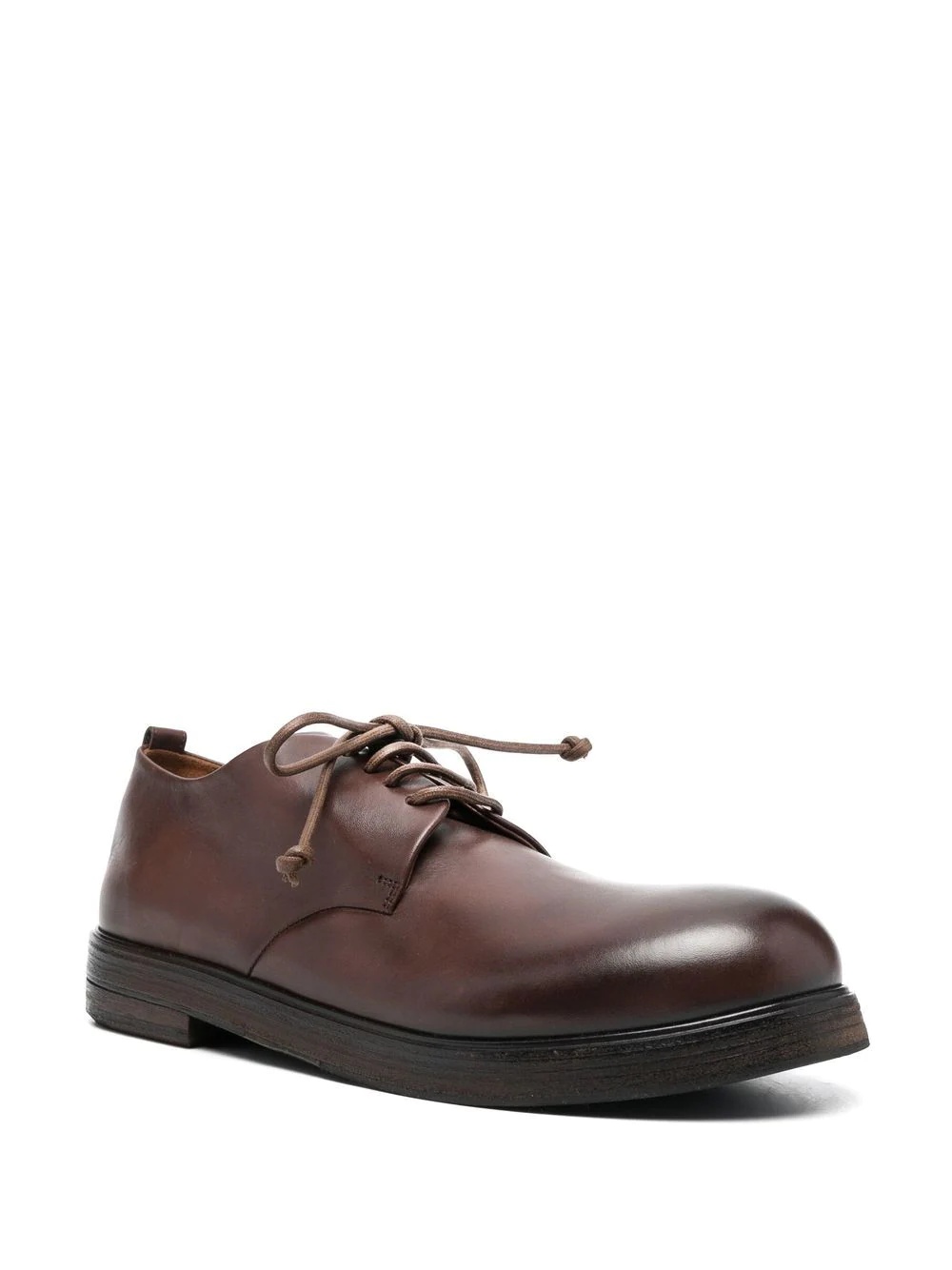 round-toe derby shoes - 2