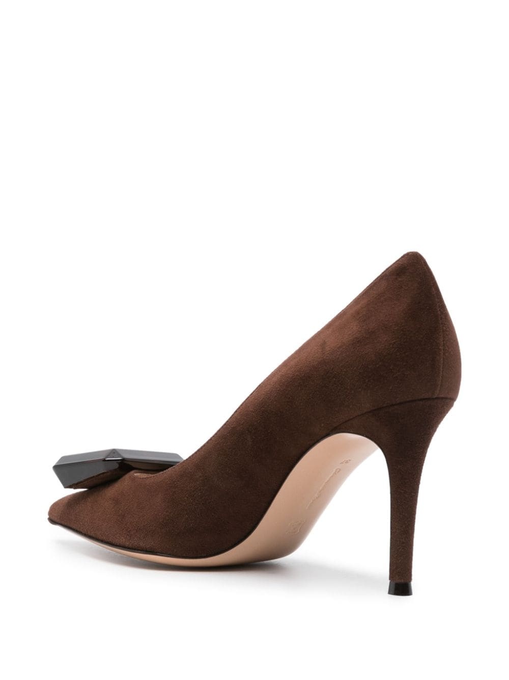 Jaipur 85mm suede pumps - 3