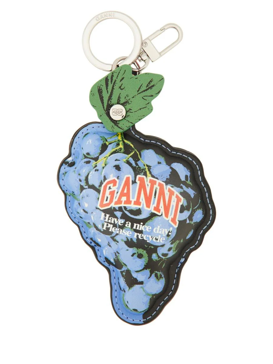 Ganni Keychain "Grape" - 1