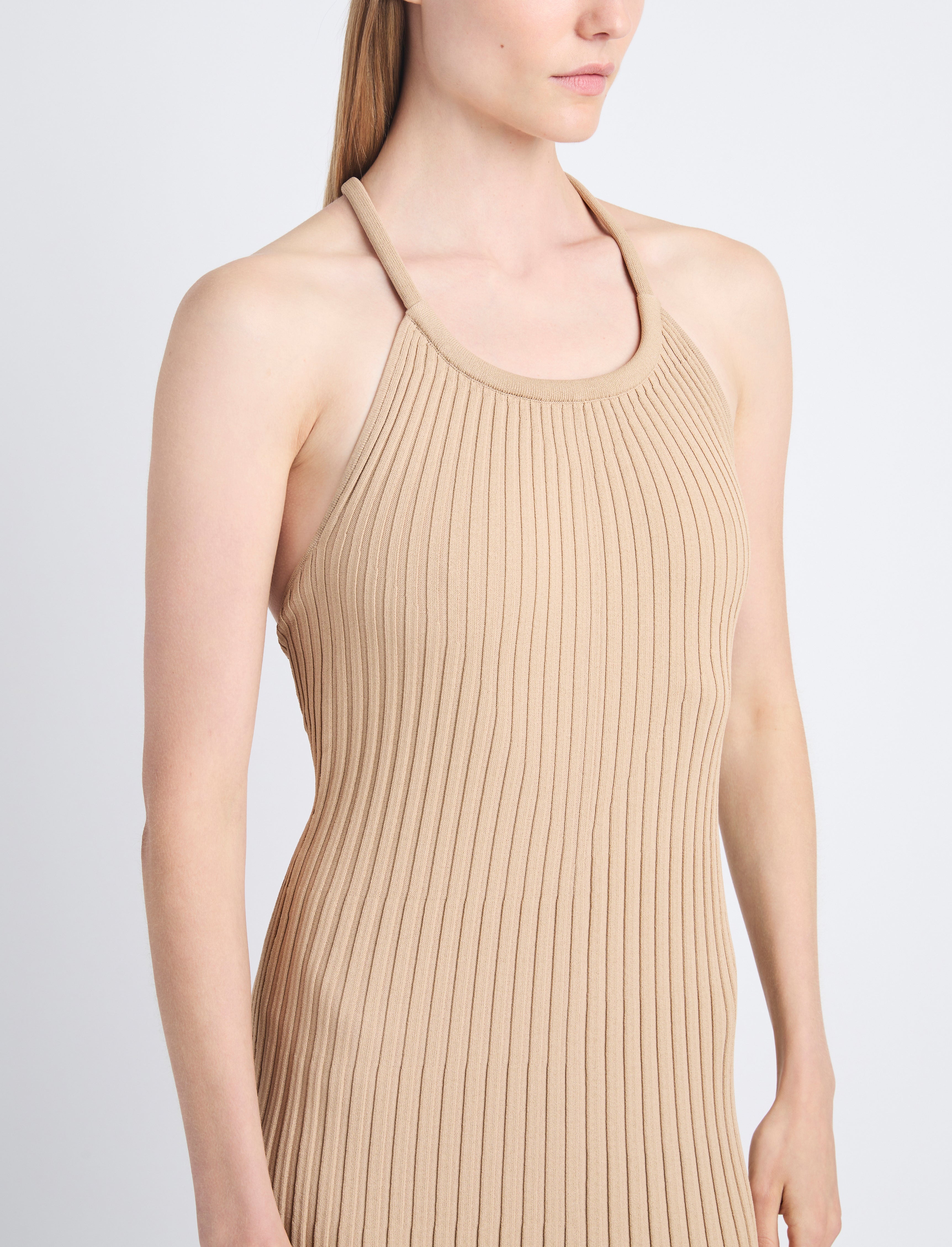 Vida Dress in Viscose Rib - 5