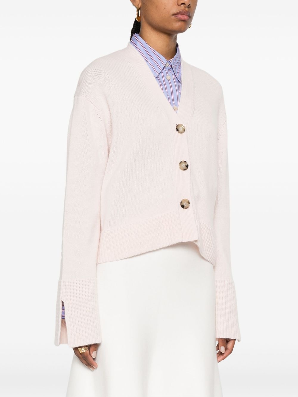 cashmere V-neck cardigan - 3