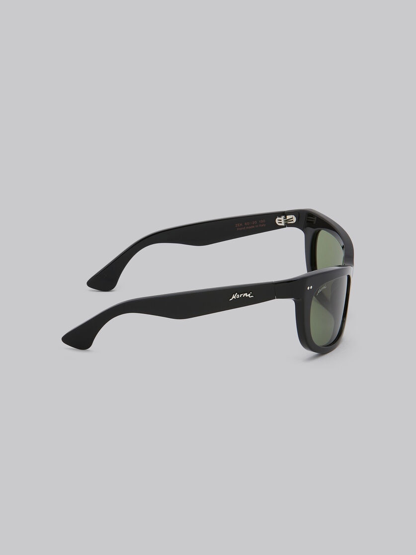 BLACK ISAMU SUNGLASSES - 4