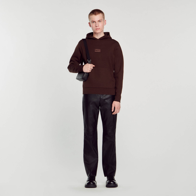 Sandro KNIT HOODIE outlook