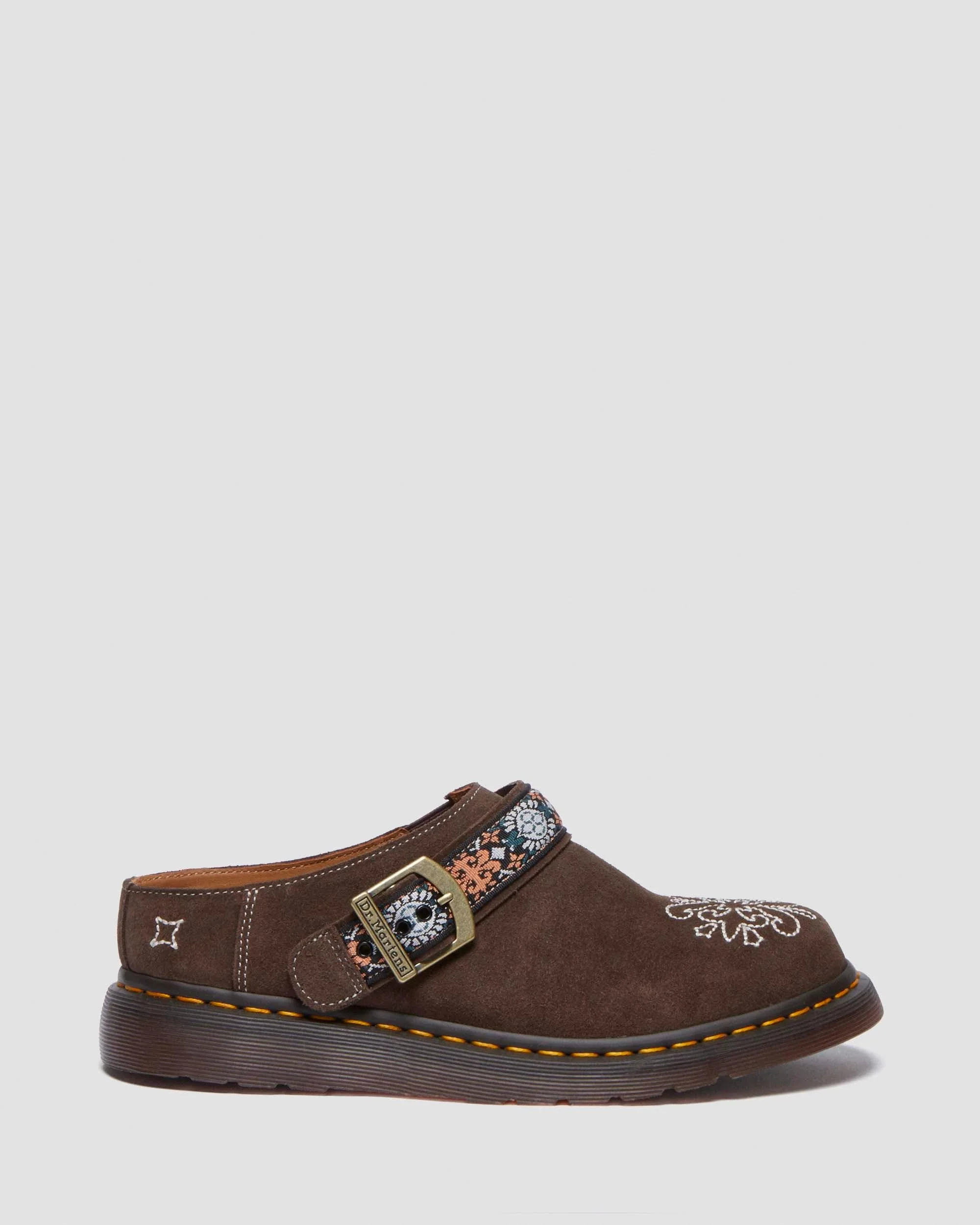 Isham Suede and Jacquard Mules - 1