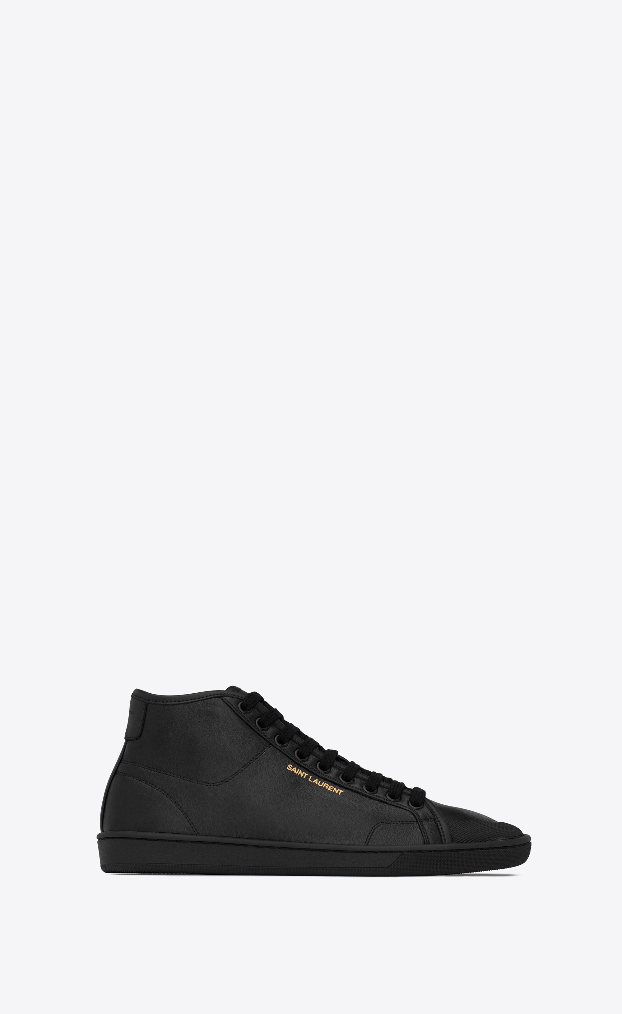 court classic sl/39 mid-top sneakers in leather - 1