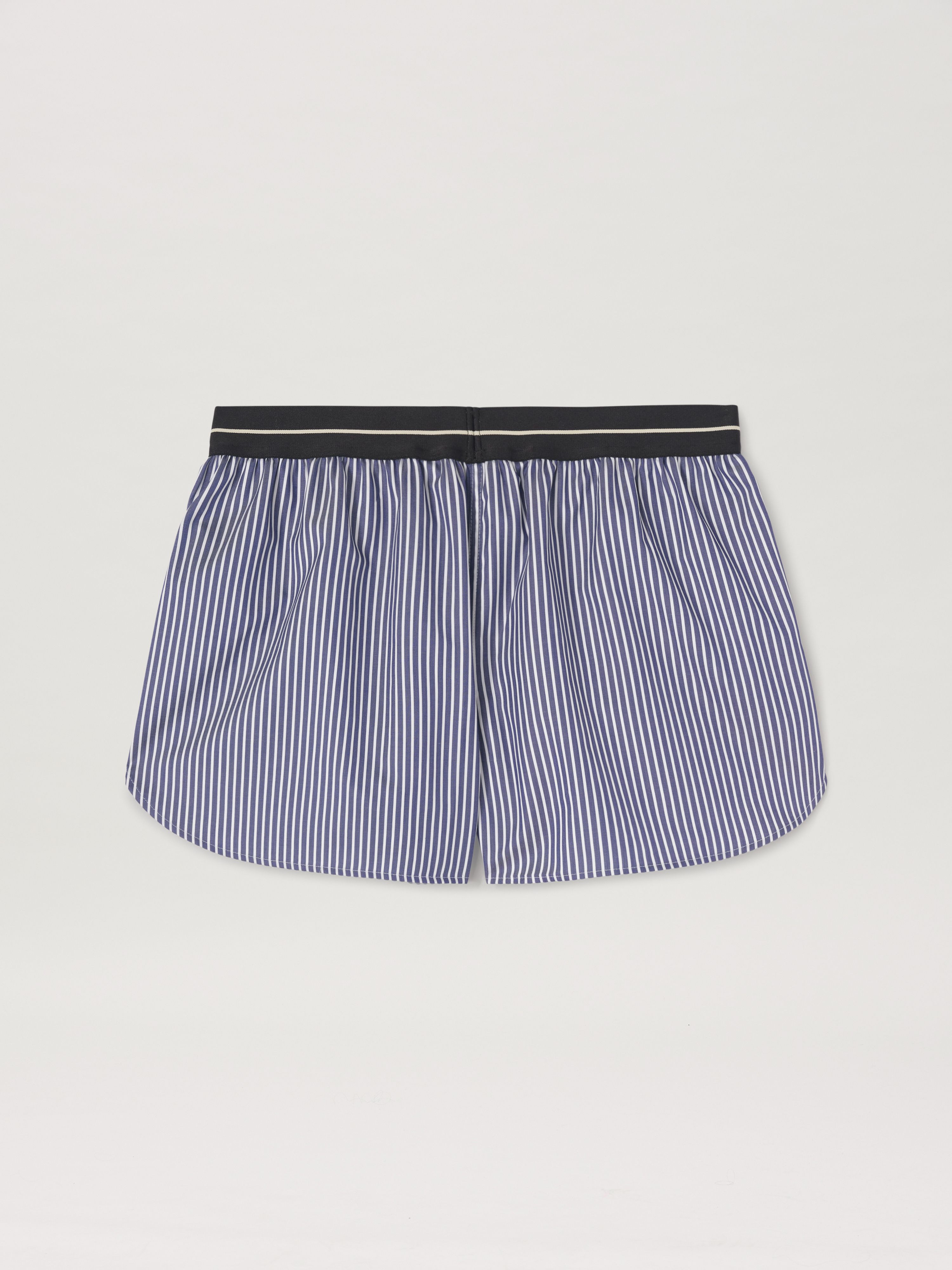 Logo band striped shorts - 2