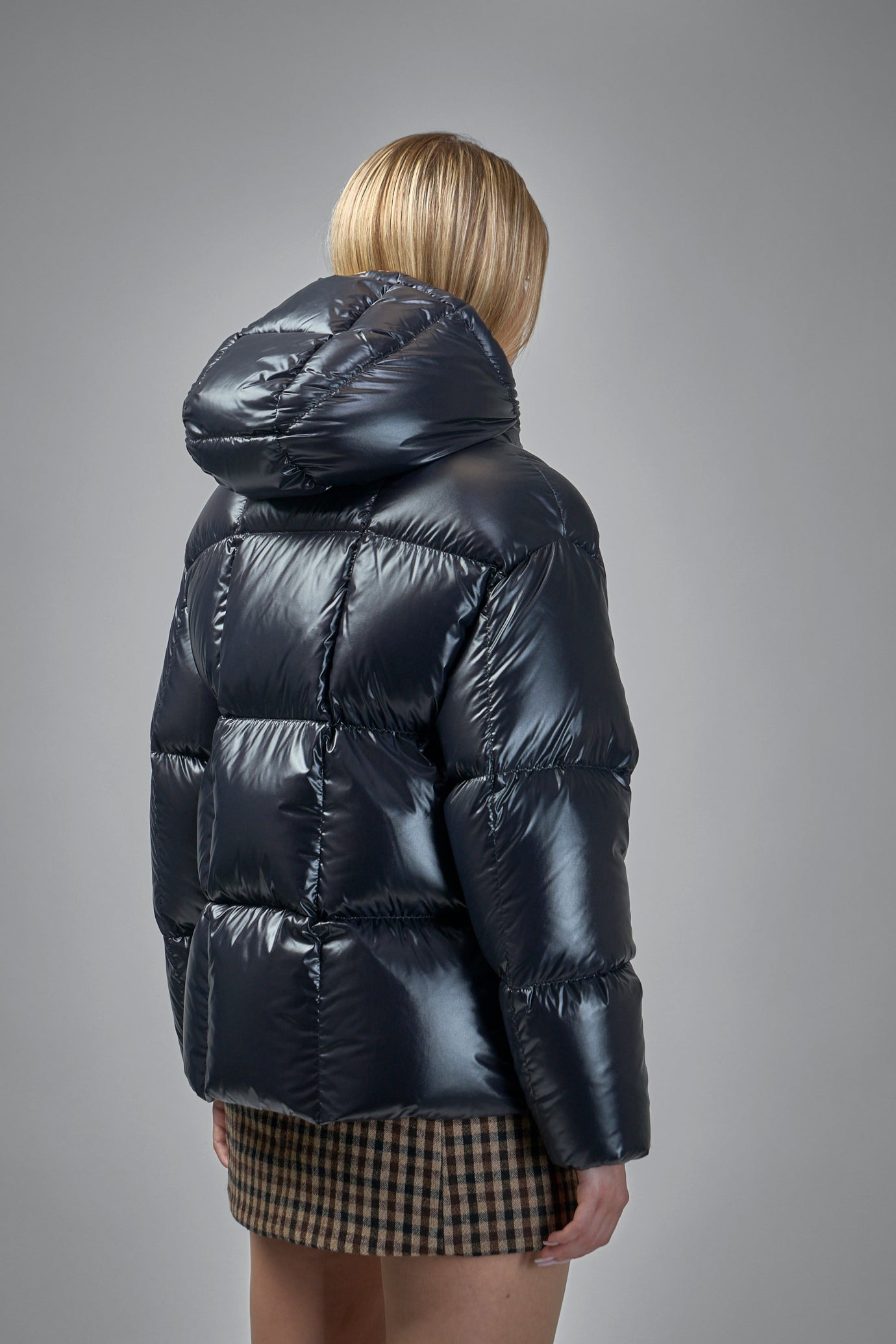 Parana Hooded Short Down Jacket - 3