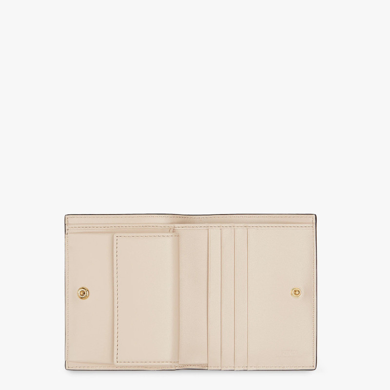 FENDI Pink leather compact wallet outlook