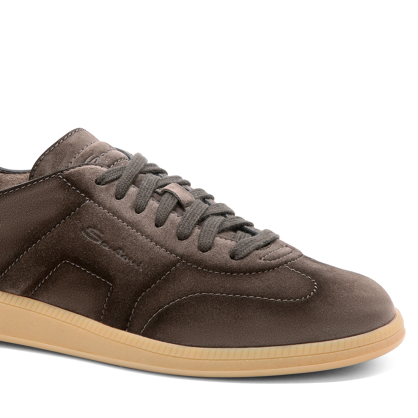 Men's brown suede DBS Oly sneaker - 5