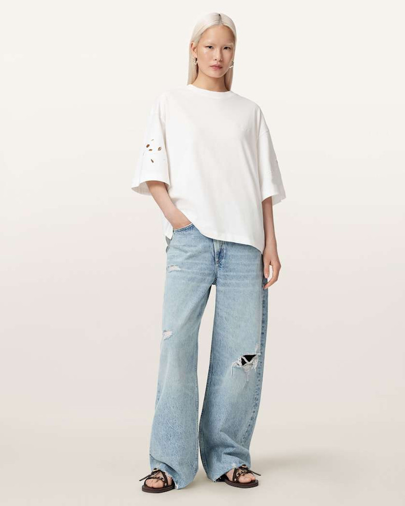 LOLA AMELIE OVERSIZED COTTON T-SHIRT 4