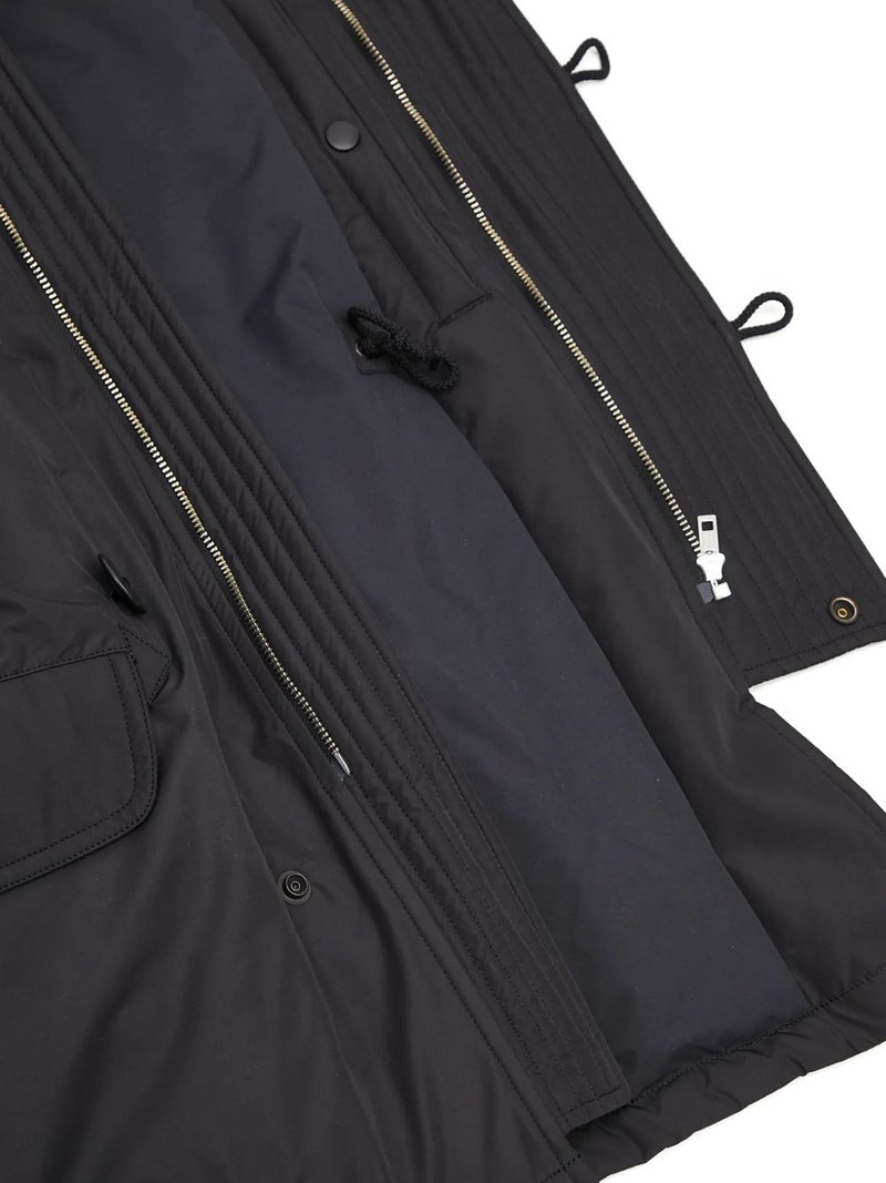 faux fur-lined hooded parka 5