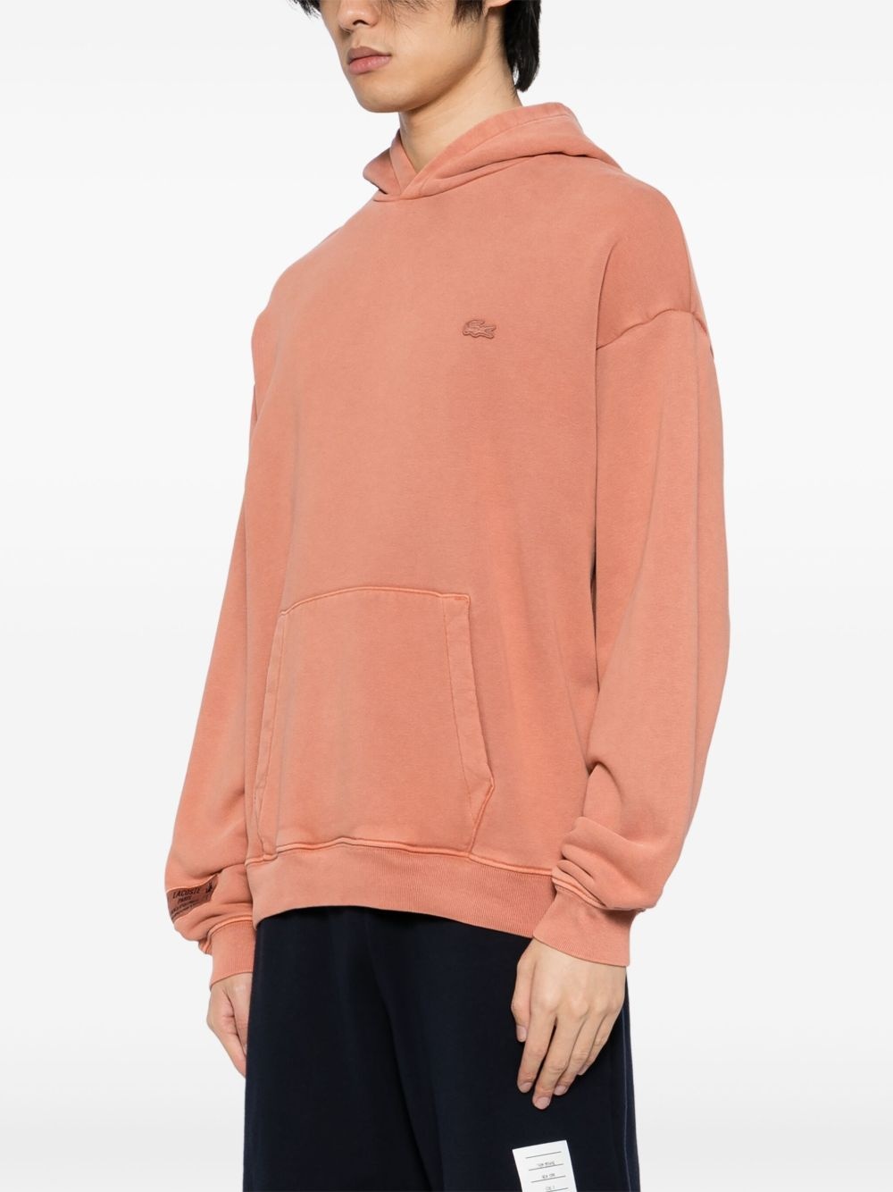 logo-patch hoodie - 3