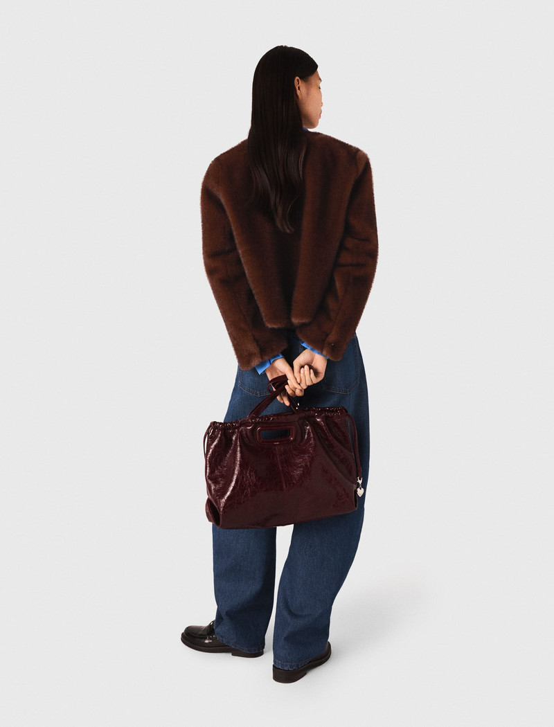 Short faux fur coat 4