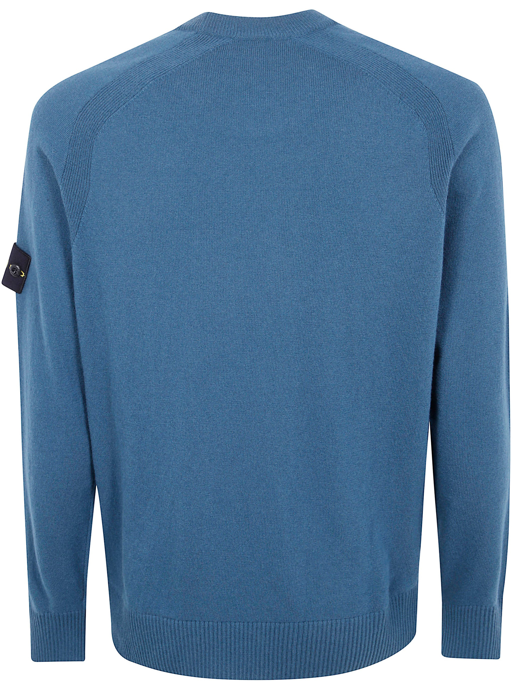 Stone Island Men "Light Rws Geelong Wool" Crew Neck - 2