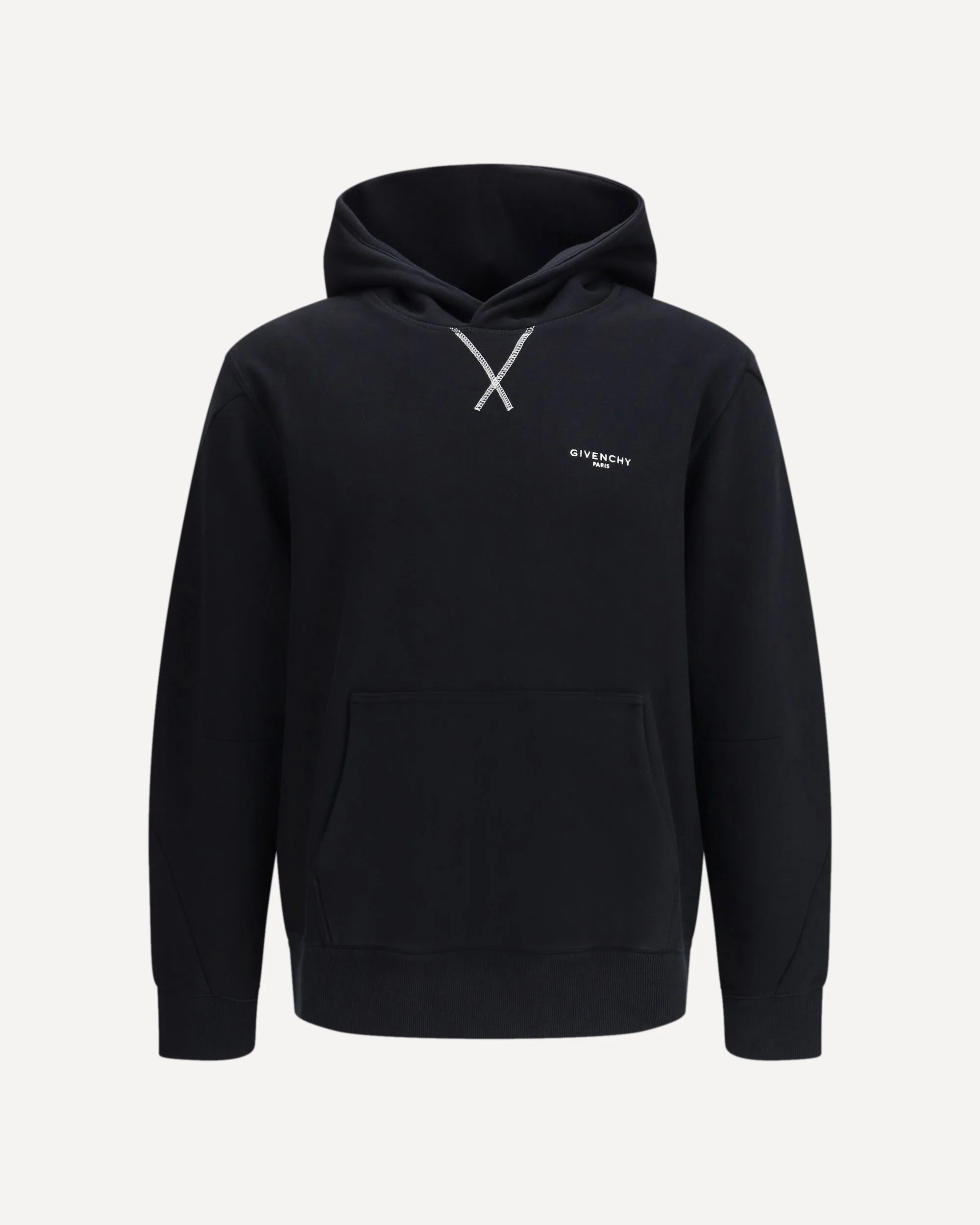 Couture Seam Hoodie with logo - 1