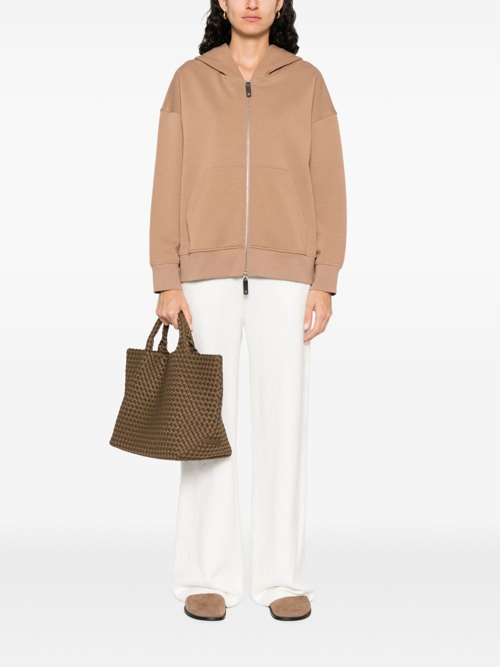 zip-up hoodie - 2