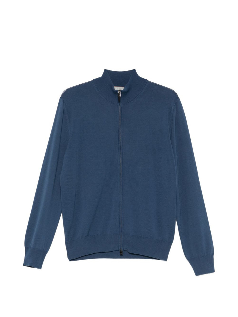 zip-up cardigan 1