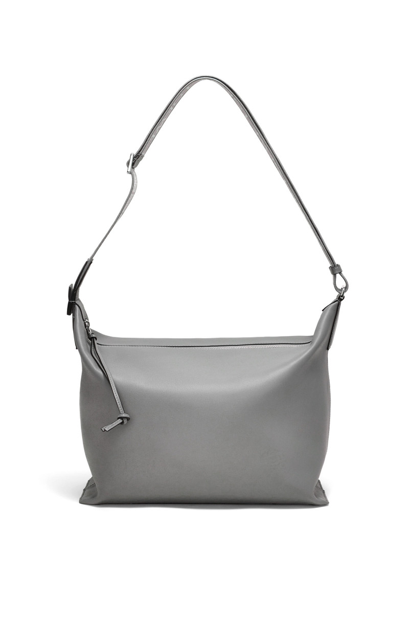 Cubi Crossbody bag in supple smooth calfskin and jacquard 1