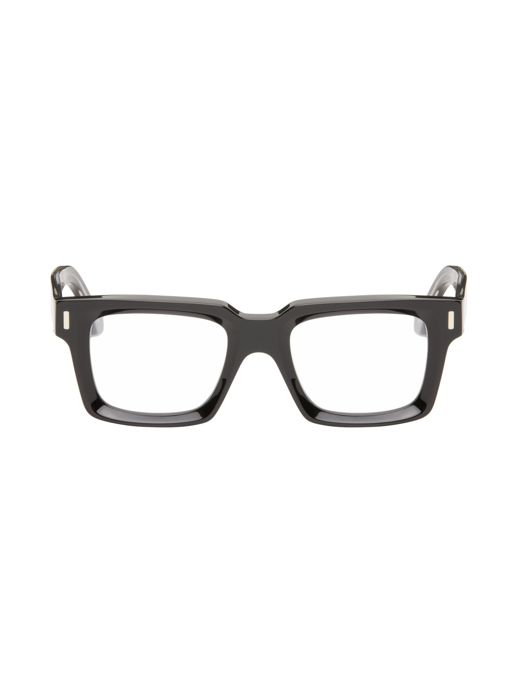 Black 1386 Square Glasses - 1