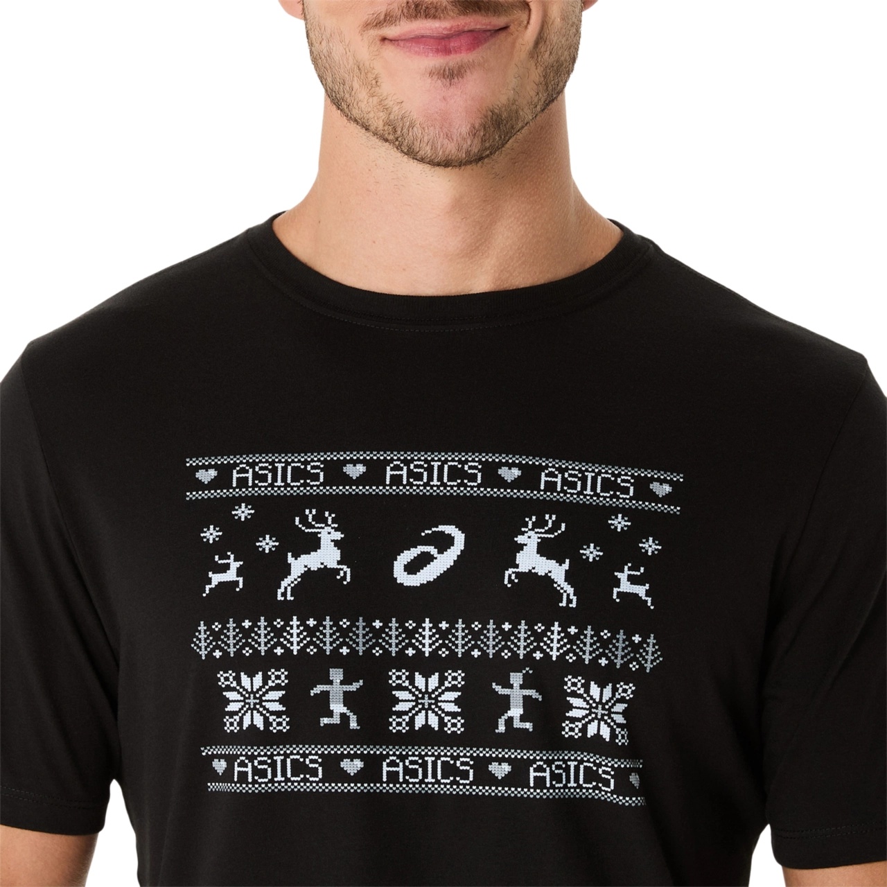 UNISEX ASICS HOLIDAY SHORT SLEEVE TEE - 4