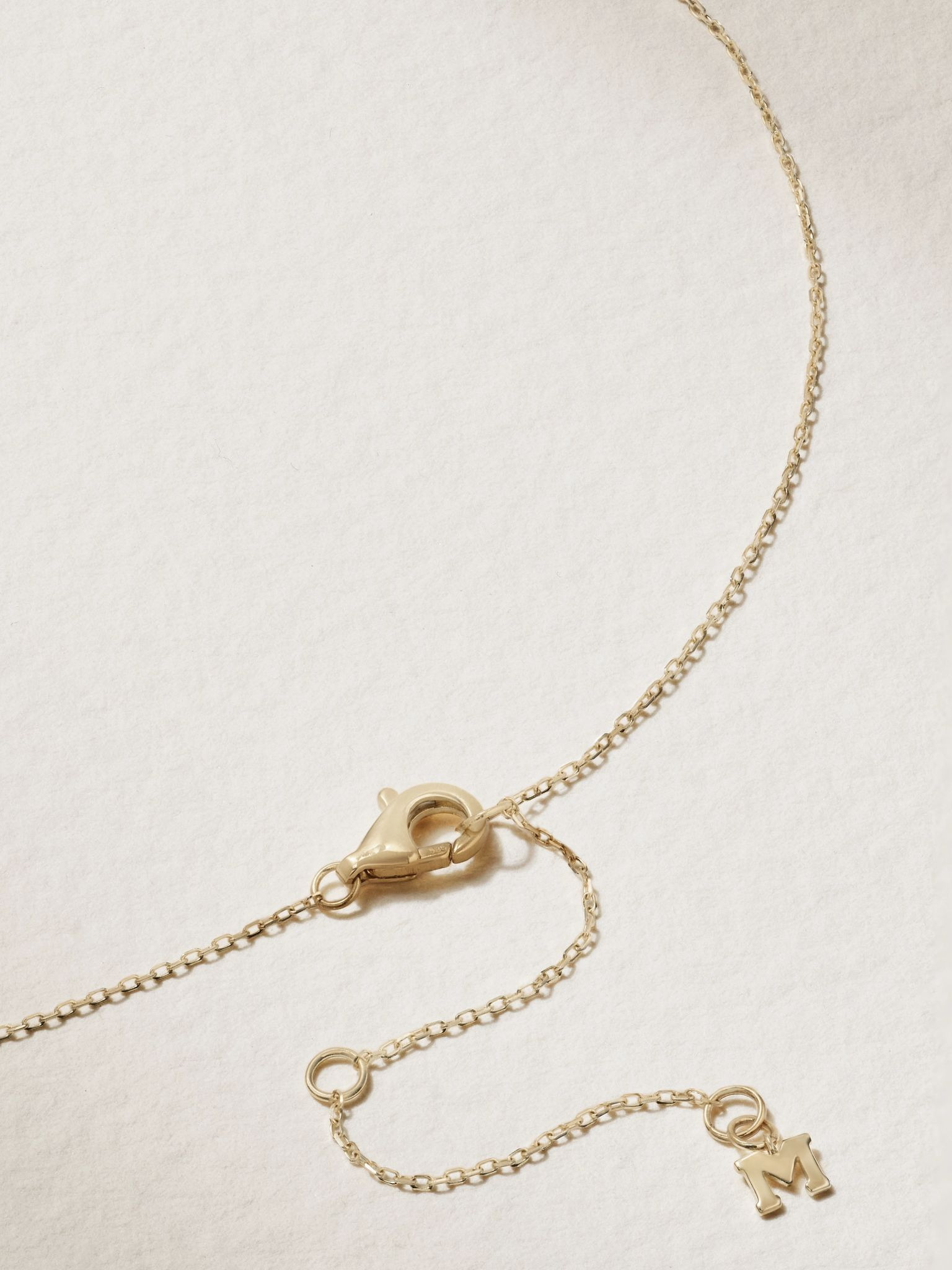 Duo 14-karat gold pearl necklace Gold - 3