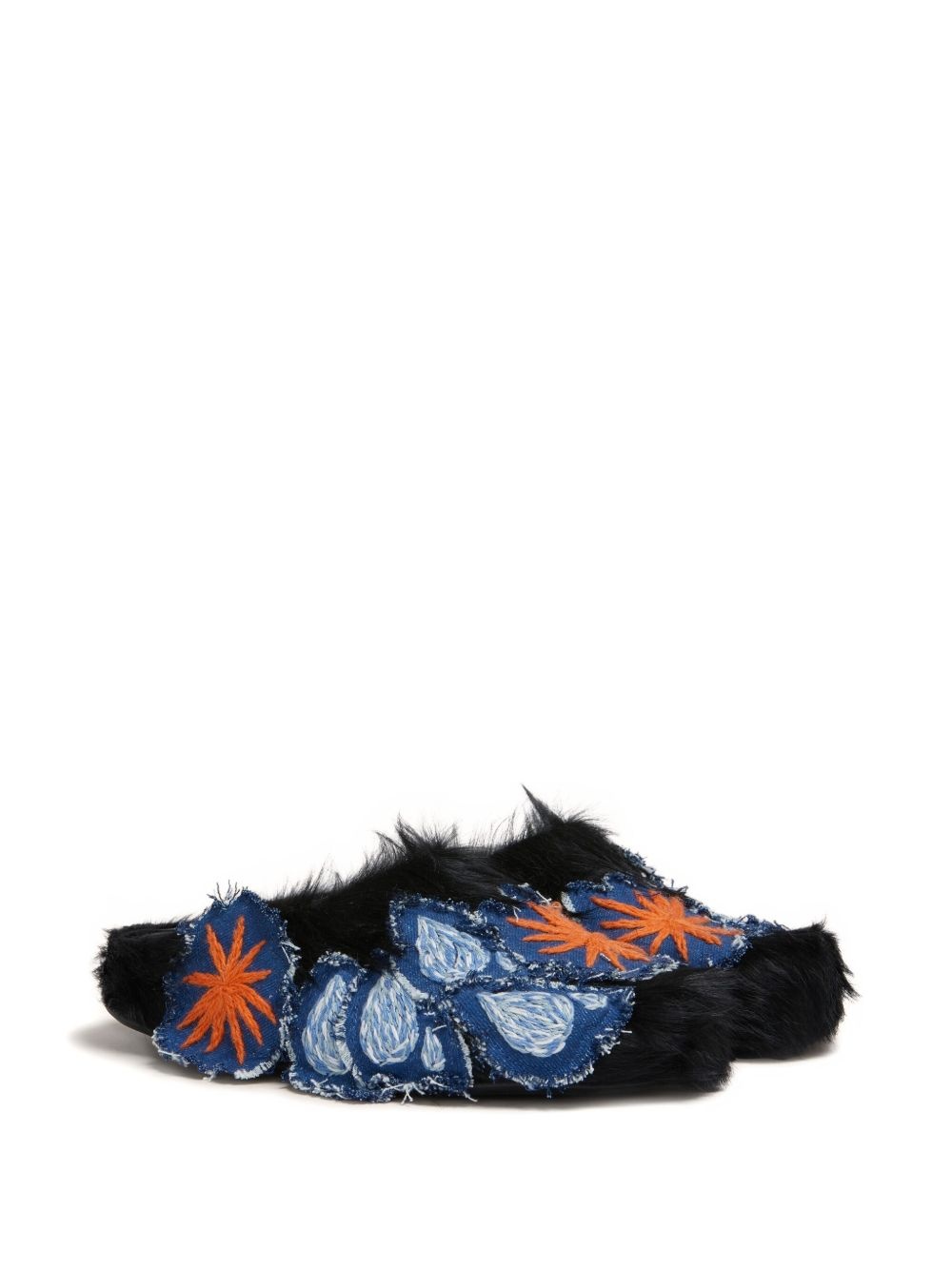 embroidered mules - 2
