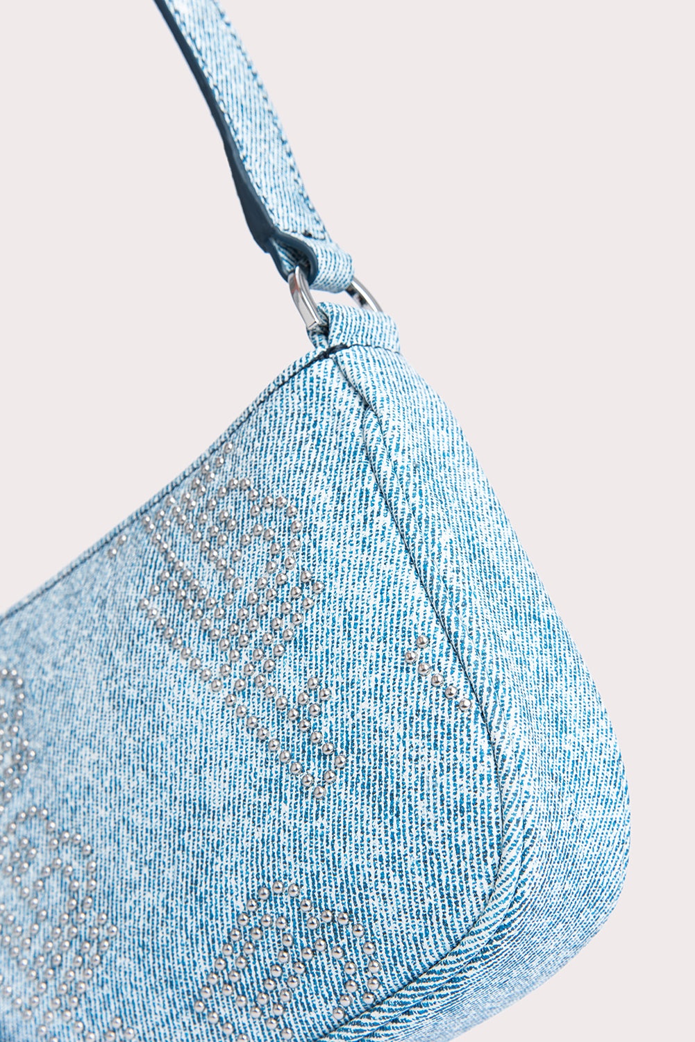 Rachel Denim Stud Leather - 5