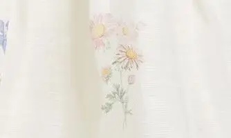 Natura Floral & Lace Long Sleeve Minidress - 7