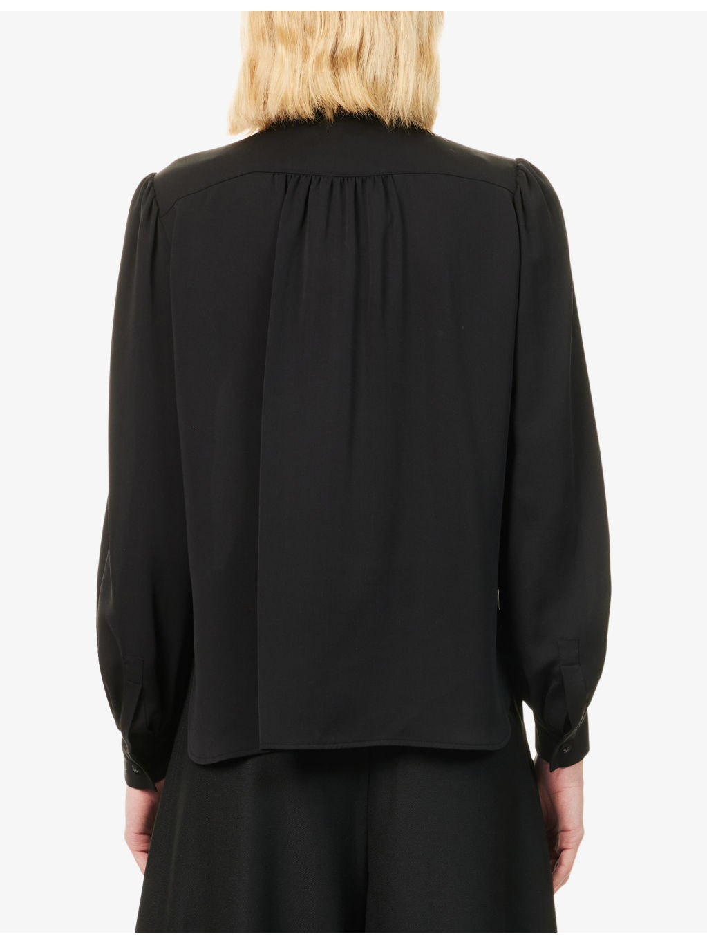 Melania Silk Shirt - 4