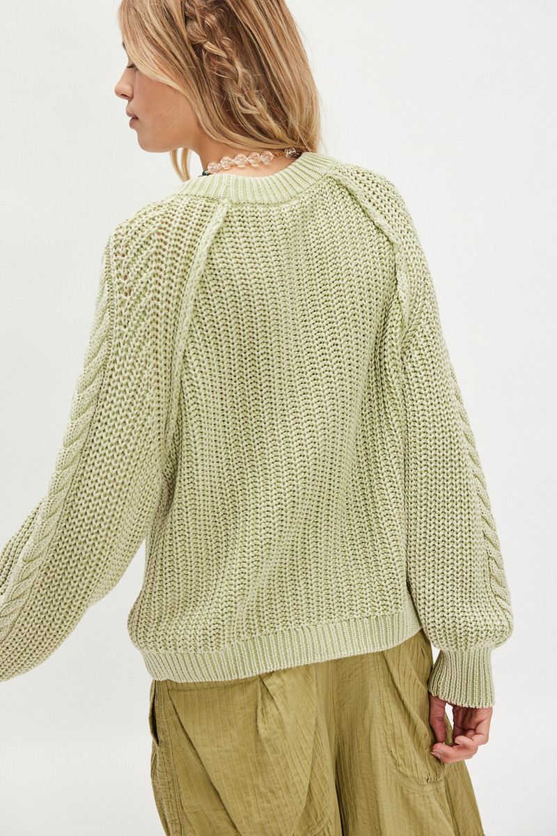Frankie Cable Knit Sweater 4
