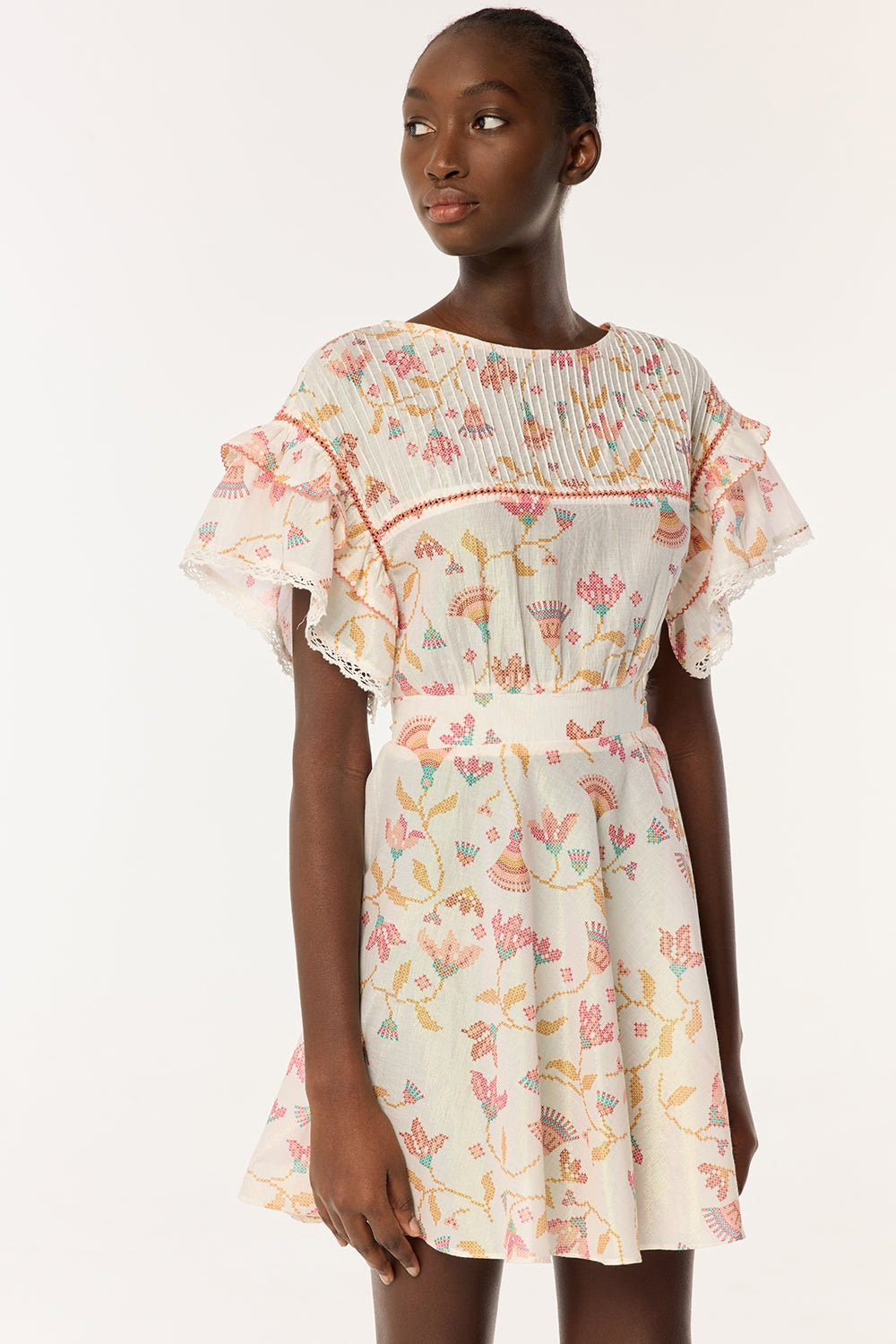 Mini Dress Kora - Pink Ylang Ylang - 2