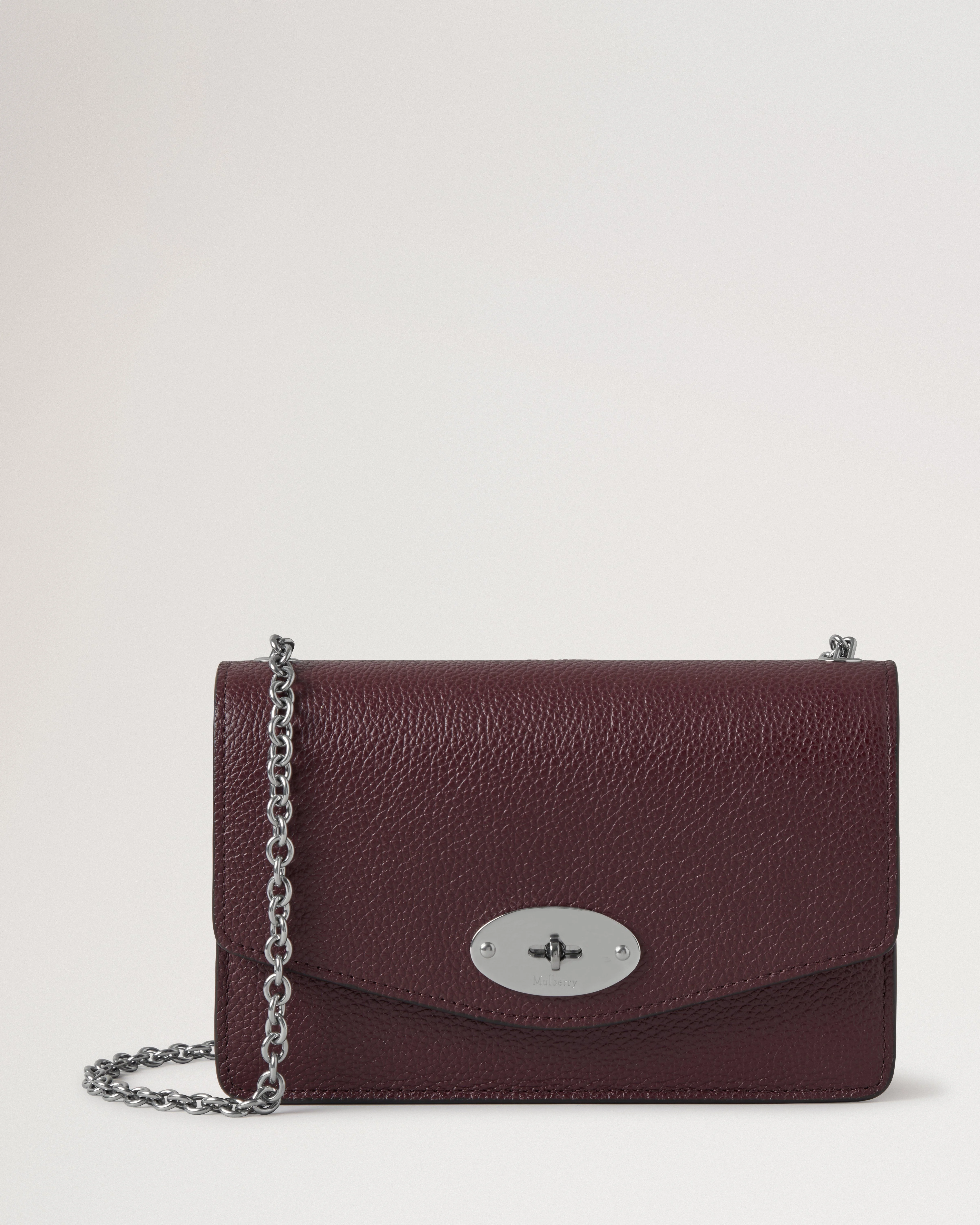 Small Darley
Black Cherry Small Classic Grain - 1