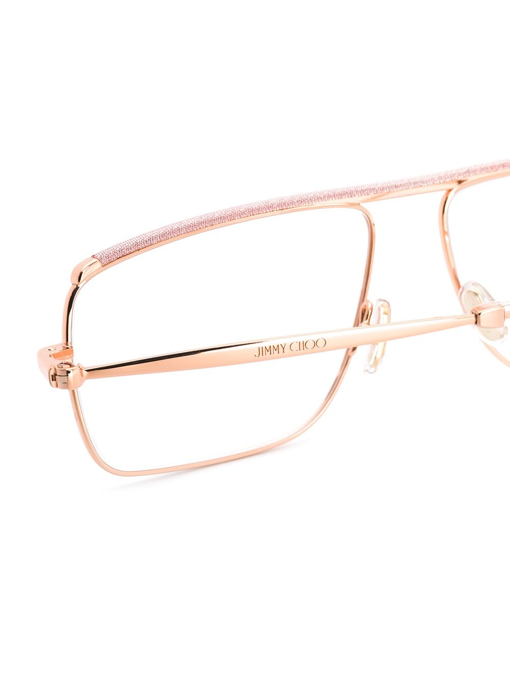 glitter trim glasses - 3