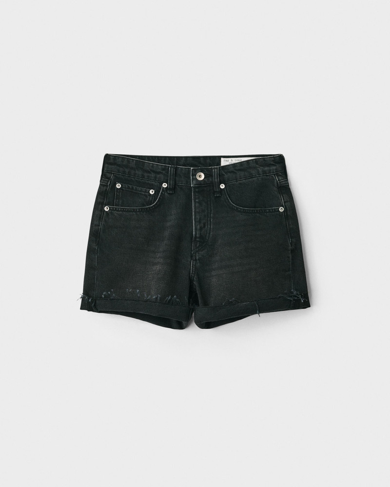 Rosa Mid-Rise Boyfriend 5" Short - Highland
Relaxed Fit Black Jean Short 1