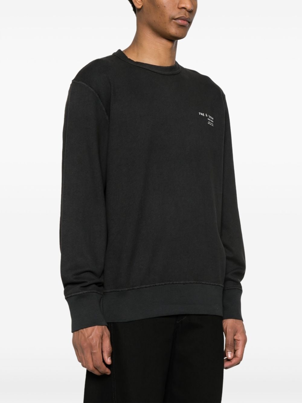 logo-print sweatshirt - 3