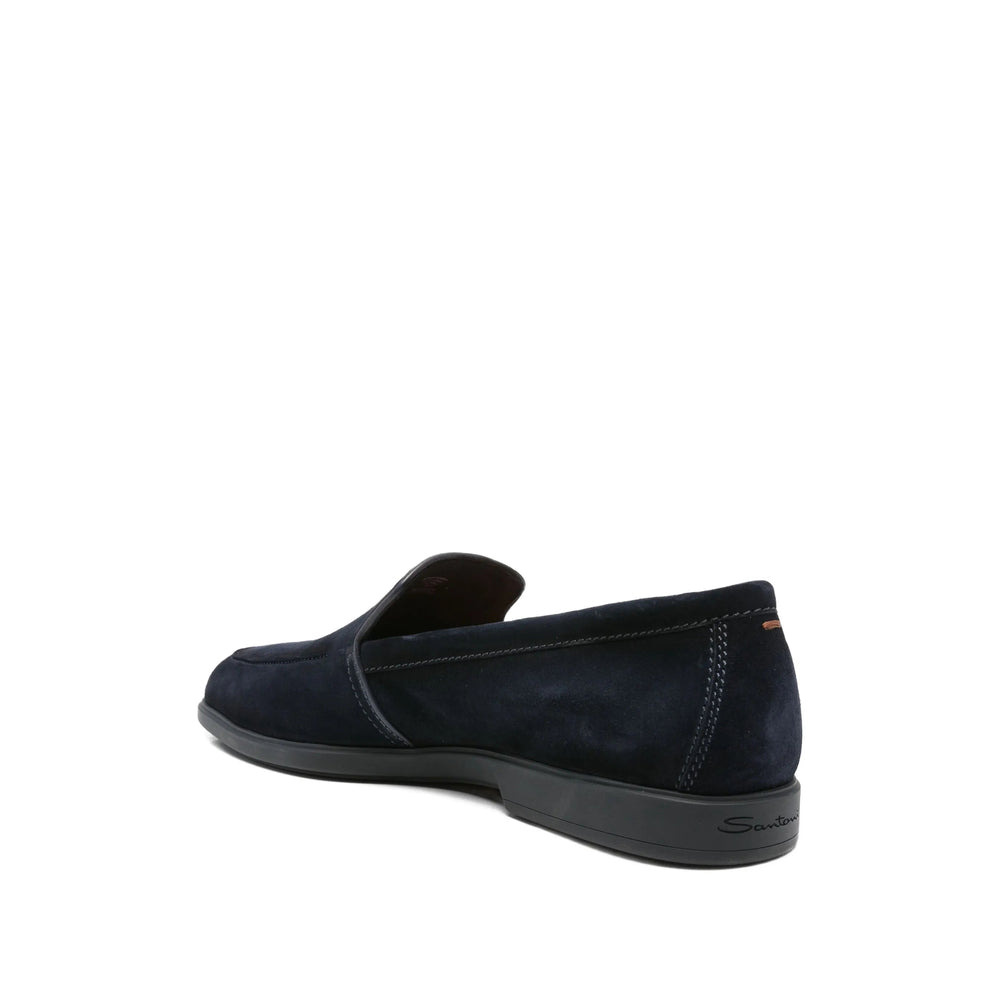 Santoni Blue Loafers Men - 4