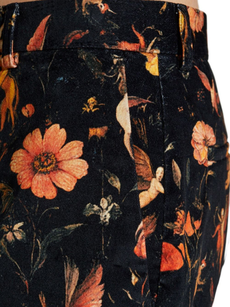 floral velvet trousers 5