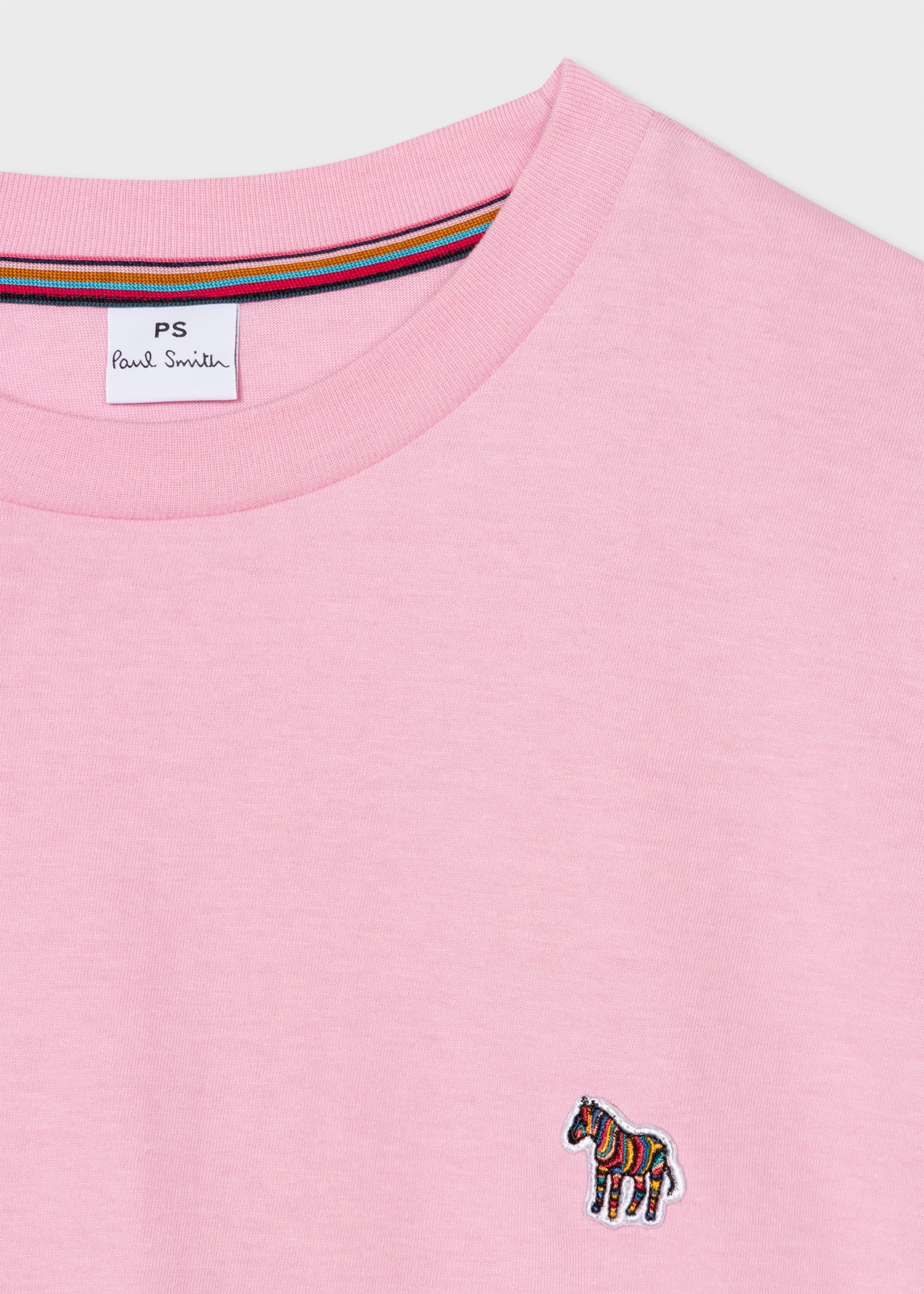 Pink Zebra Logo Long-Sleeve T-Shirt - 2